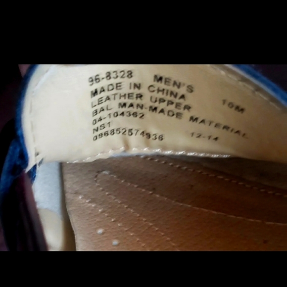 Chaps Men's Penny Loafers 96-8328 Size: 10M Burgundy 04-104362 - Picture 9 of 9